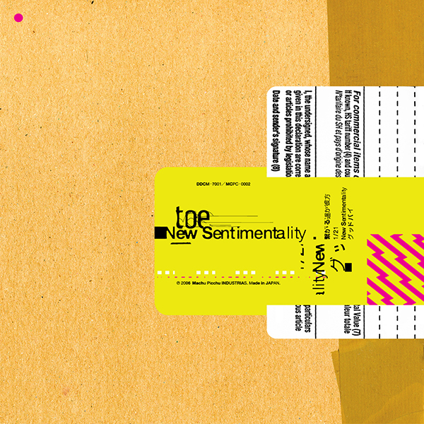 toe - New Sentimentality toe - New Sentimentality