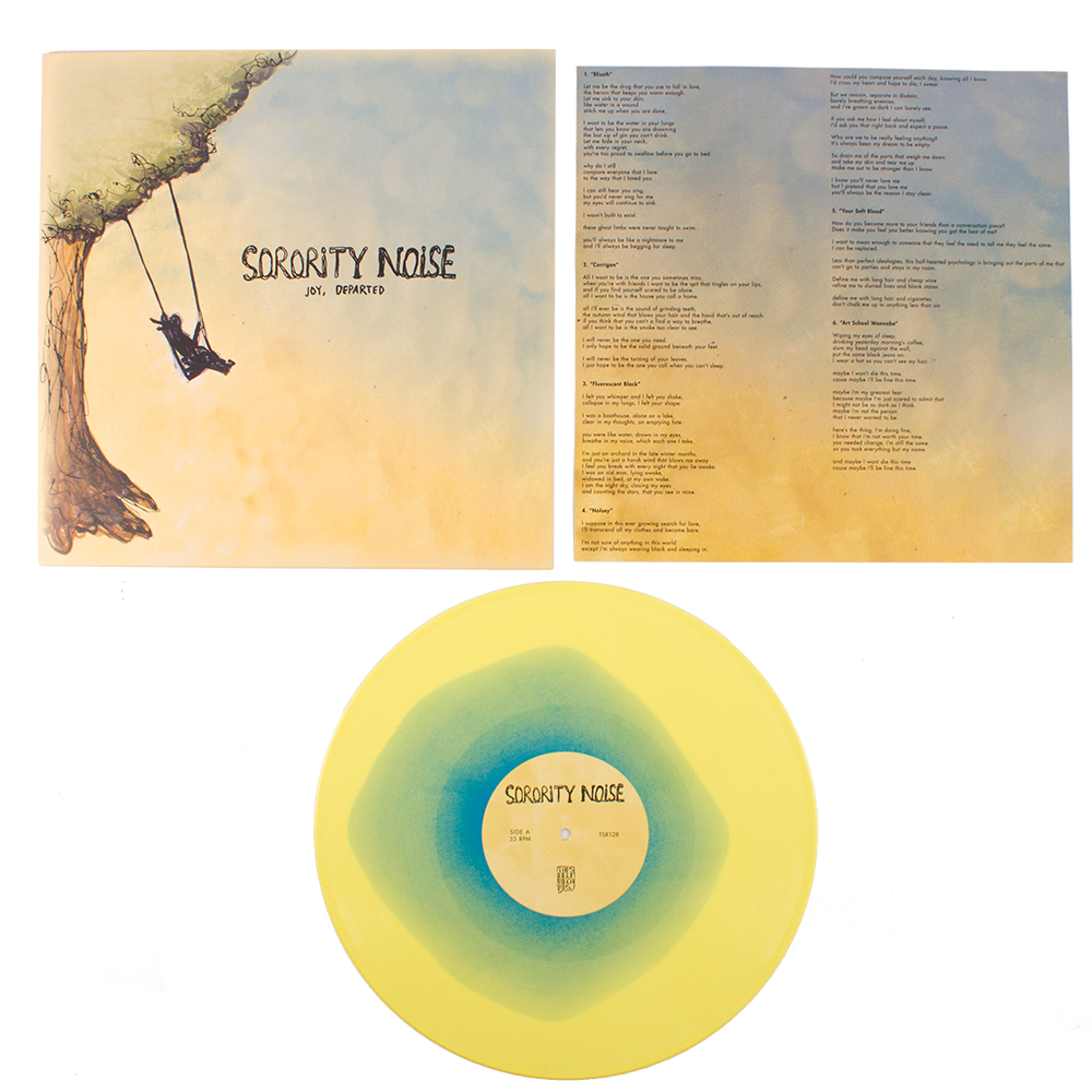 Topshelf Records UK Sorority Noise Joy, Departed