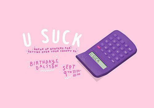 U SUCK