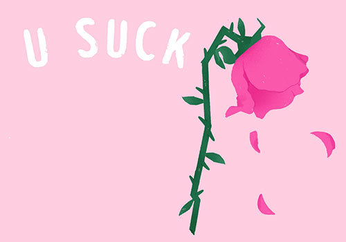 U SUCK